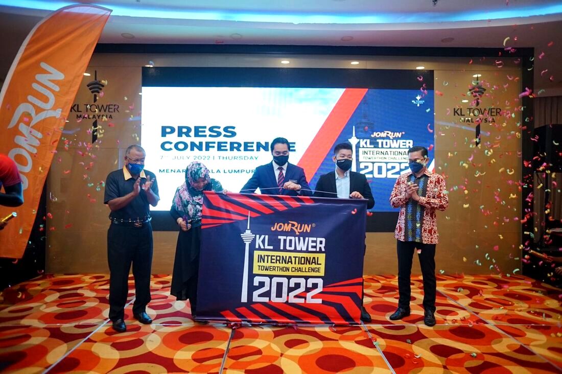 Healthcaretoday, Jom Run, running app, running application, KL Tower Run, staircase run, tower run, run, marathon, Malaysia, 2058 steps, Ultron, JomRun Running Club, TrackAsia, towerthon, KL Tower Malaysia, Menara Kuala Lumpur, 