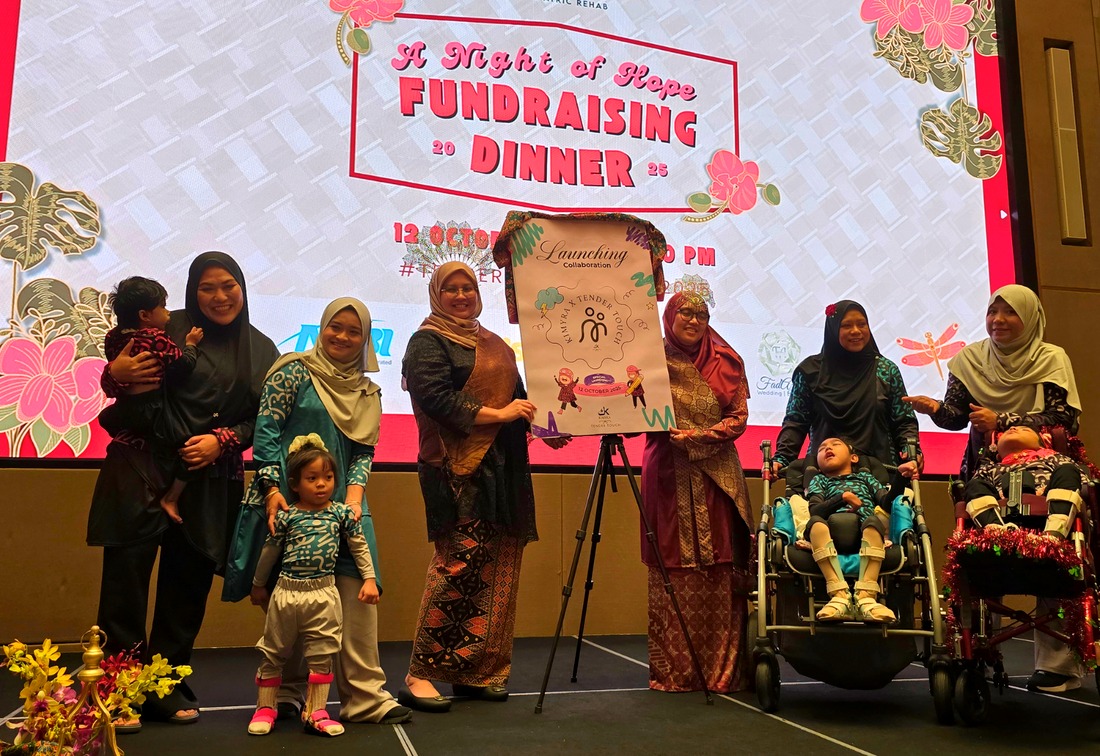 Healthcaretoday, Tender Touch Pediatric Rehab, Celebrating abilities, Rare disease, Pediatric Rehab, Rare disease awareness, Community support, Lotuss Malaysia, Kimrya International, Childrens Health, Disability inclusion, Special needs parenting,