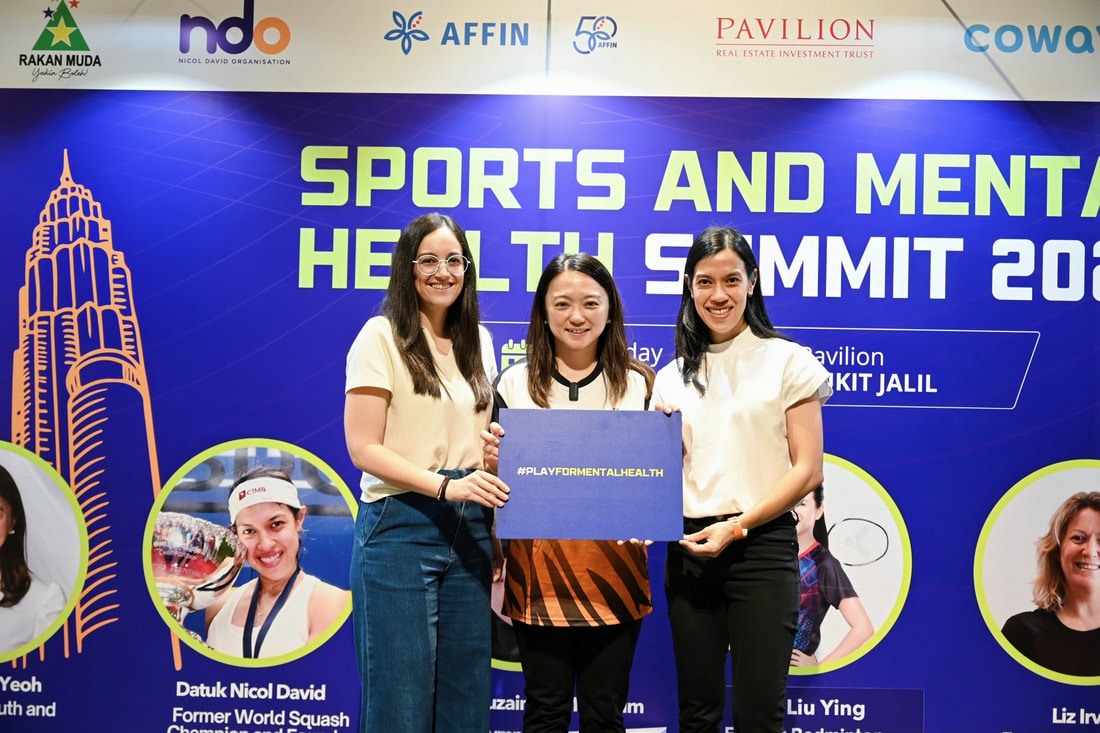 Healthcaretoday, Nicol David, Nicol David Organization, squash, Sports and mental health summit 2025, Positive Play, Sports For Mental Health, Building resilience, youth development, Mental Health Matters, physical activity, empowering youth, sports, 