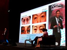 Healthcaretoday, Aesthetic Medicine & Surgery Conference & Exhibition (AMSC), AMSC2024, Dr Tingsong Lim, Periorbital rejuvenation, anti-aging, tear trough fillers, youthful eyes, skin tightening, facial aesthetics, filler treatment, skin laxity, aging eyes, eye bag treatment, nasolabial fold, under eye treatment,
