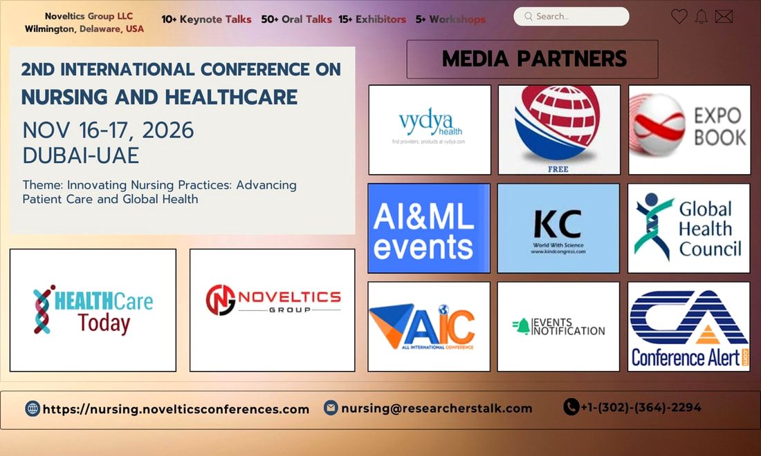 Healthcaretoday, Nursing Conference, Nursing practices, patient care, global health, RN, Noveltics Group LLC, Delaware, Dubai, 